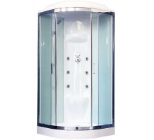 Душевая кабина Royal Bath RB 100HK7-WT-CH 100х100 см, с прозрачными стеклами