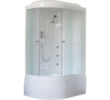 Душевая кабина Royal Bath RB 8120BK2-M 120х80 см, с матовыми стеклами, правосторонняя