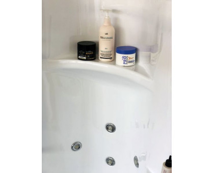 Душевая кабина Royal Bath RB 150ALP-C-CH 150х100 см, с матовыми стеклами, правосторонняя