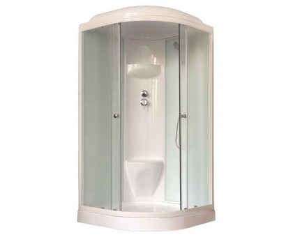 Душевая кабина Royal Bath RB 90HK6-WC 90х90 см, с матовыми стеклами