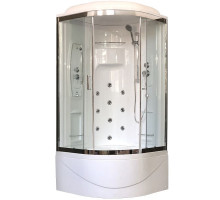 Душевая кабина Royal Bath RB 100NRW-T-CH 100х100 см, с прозрачными стеклами