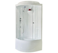 Душевая кабина Royal Bath RB 90BK1-T 90х90 см, с прозрачными стеклами