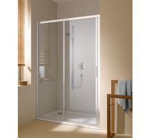 Душевая дверь Kermi CADA XS CKG2L 1370-1410-2000 раздвижная с панелью