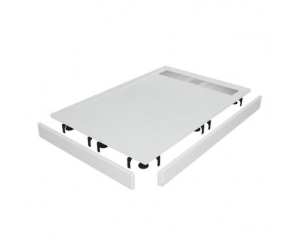 Душевой поддон RGW STM-W 90x100 см, прямоугольный, искусственный камень, белый (Комплект)