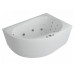 Ванна акриловая Aquatek Вирго R 150x100 см, с фронтальным экраном