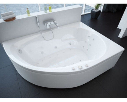 Ванна акриловая Aquatek Вирго R 150x100 см, с фронтальным экраном