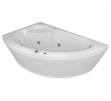 Ванна акриловая Aquatek Аякс 2 L  170x110 см, левая, с фронтальным экраном и каркасом