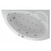 Ванна акриловая Aquatek Аякс 2 R  170x110 см, правая, с фронтальным экраном и каркасом