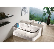 Ванна акриловая WeltWasser WW HB KELLER 150/85 WT 150х85х58 с гидромассажем, белая