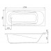 W76A-150-070W-A Sense New, ванна акриловая A0 150x70, см